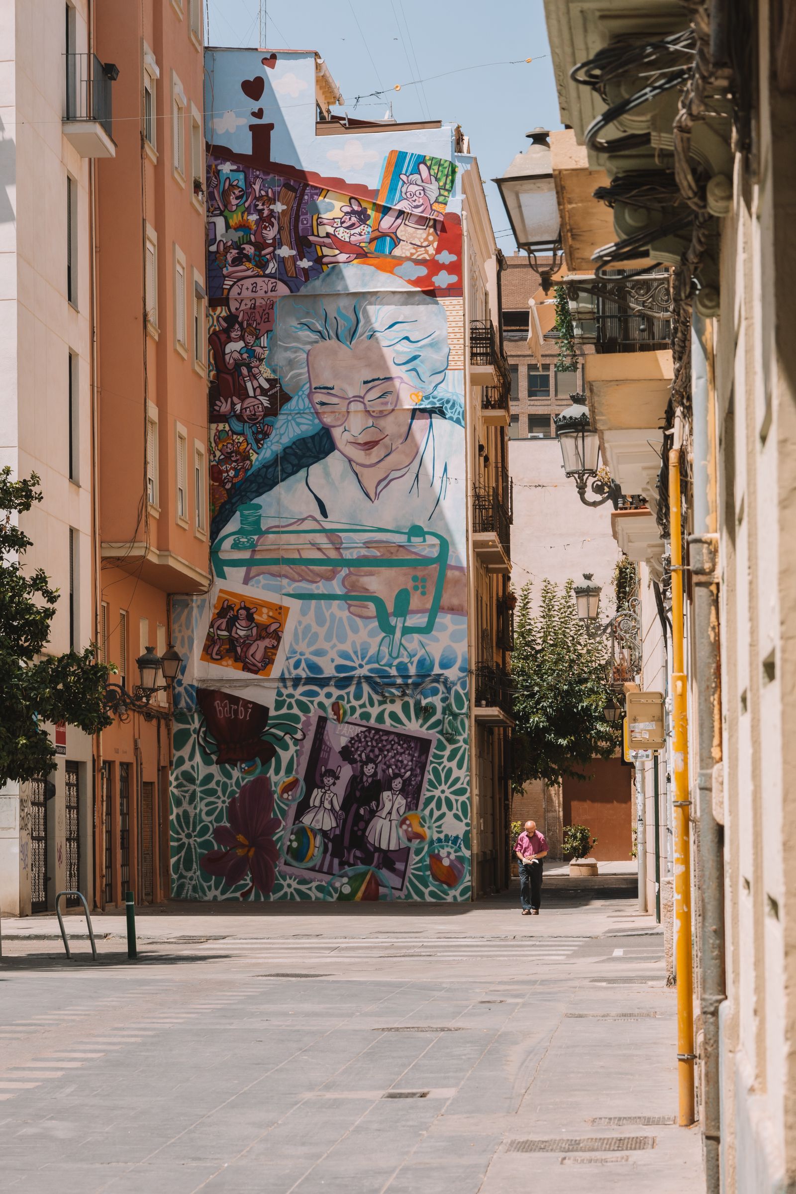 Street art in the streets of Valencia
