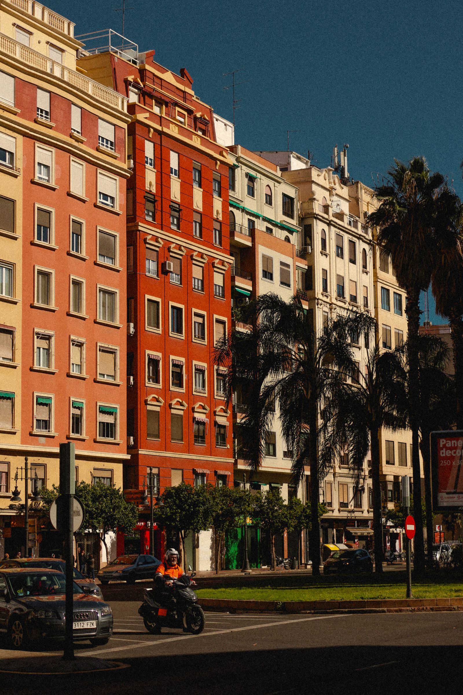 City buildings in Valencia